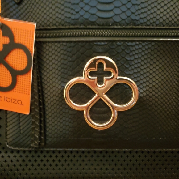 New Jaime Ibiza Purse Woman Black 11 x 14 - Picture 2 of 6